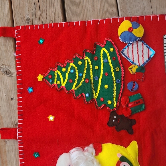 Vintage fabric advent calender - Picture 4 of 6
